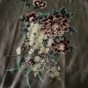 Maurices flower dress shirt